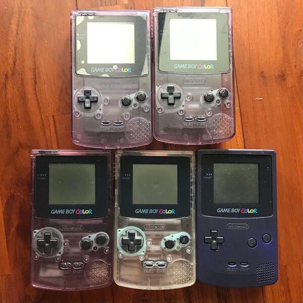 ゲームボーイカラー 外装のみ 5台セット ジャンク