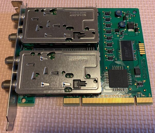 【動作品】アースソフト PT2 & ノイズカットダブル分波器 & TV録画専用PC作成セット