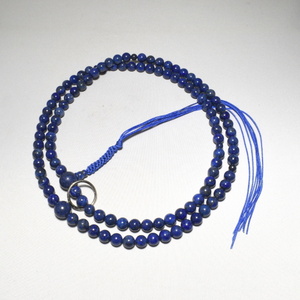 ... lapis lazuli also ...... pcs set cord . boxed 108 beads [b1-2-419]