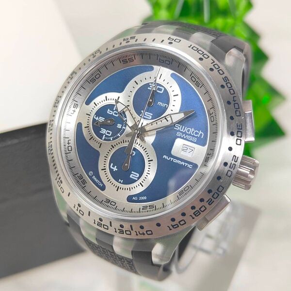 スウォッチ Swatch SWISS SVGK407 クロノグラフ