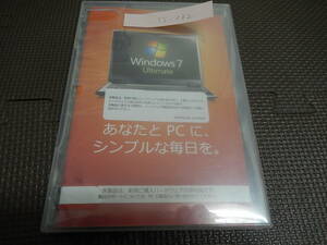 AX-116 Windows 7 Ultimate SP1　64ビット　 プロダクトキーあり