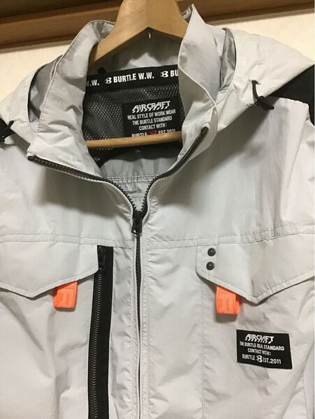 美品 バートル 空調服 タクティカルベスト AC1154 (サイズXXL) 人気のアッシュグレー