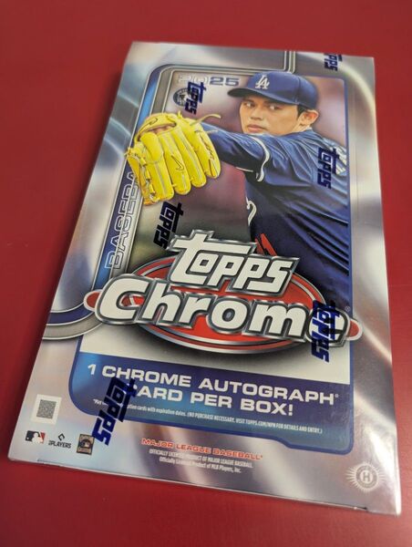MLB 2025 Topps Chrome Baseball Hobby 【新品未開封ボックス】③