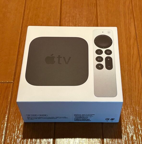 《美品》Apple TV 4K 64GB MXH02 A2169 HDMIケーブル付