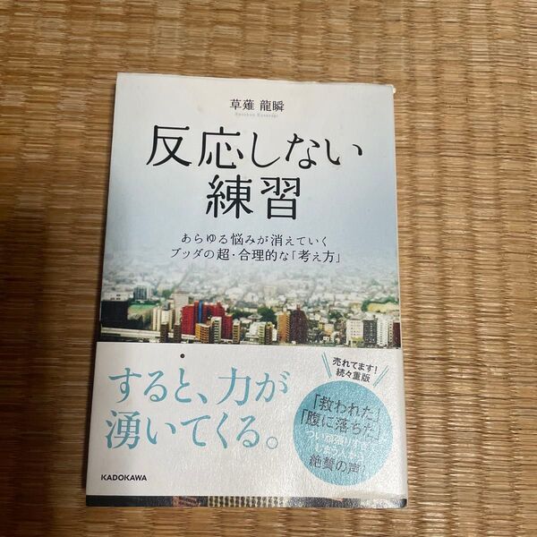 反応しない練習 あらゆる悩みが消えていくブッダの超・合理的な「考え方」 草薙龍瞬/著