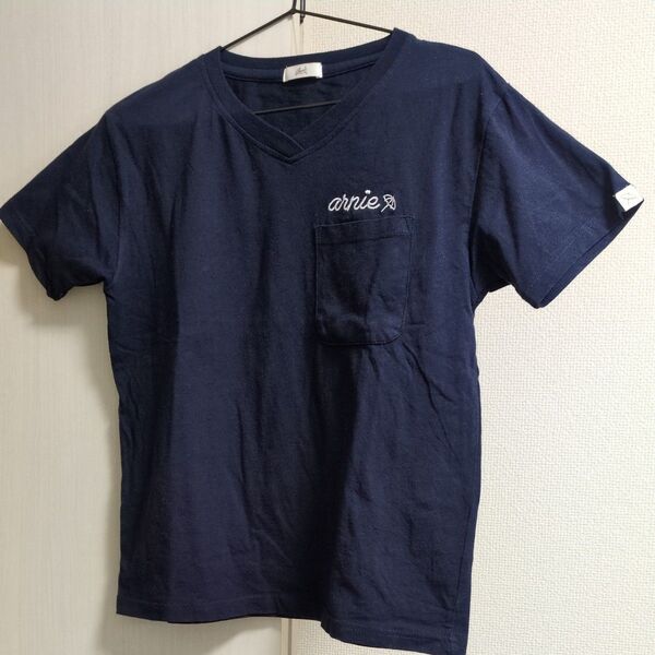 しまむら アーノルドパーマー 半袖Tシャツ Mサイズ ネイビー