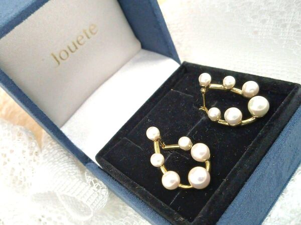 jouete パール シルバー ピアス 真珠 925
