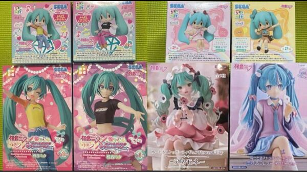 初音ミク フィギュア オシャレ魔女 ラブandベリー まとめ売り 8点