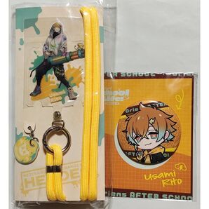 宇佐美リト スマホショルダーストラップ 1周年 缶バッジ