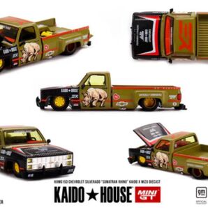 【新品未開封】『MINI-GT 1/64』★☆《シボレー シルバラード "スマトラサイ" KAIDO x ミズ ダイキャスト》