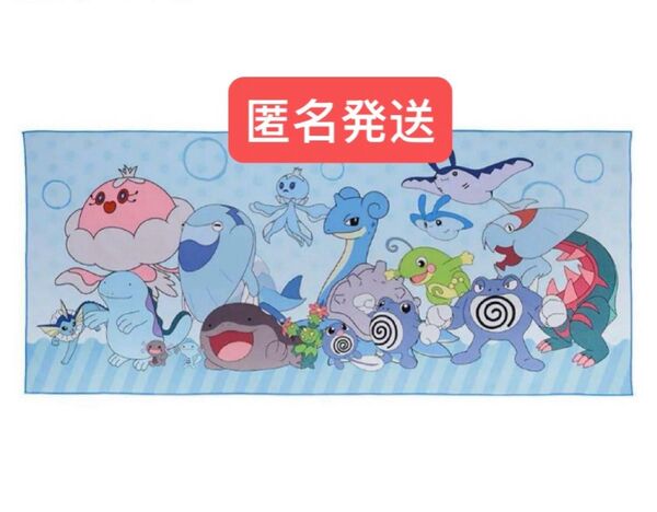 ポケットモンスター プレミアムおっきいバスタオル ちょすい