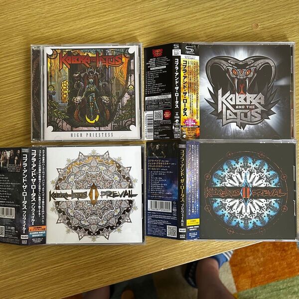 KOBRA AND THE LOTUS コブラ・アンド・ザ・ロータス CD4枚セット