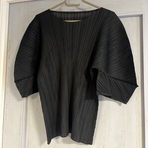 PLEATS PLEASE? ボリューム袖 カットソー
