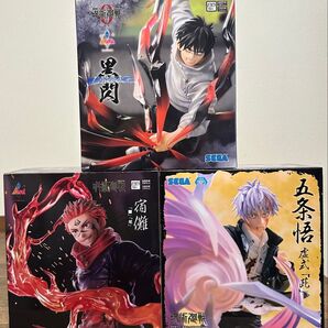 【未開封】呪術廻戦 フィギュア 3点セット 五条悟 宿儺 乙骨優太 Luminasta