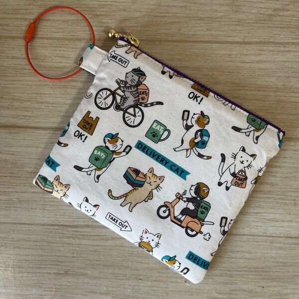 (126)保冷保温ミニポーチ ハンドメイド