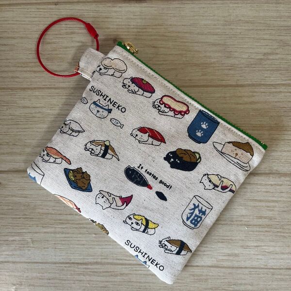 (134)保冷保温ミニポーチ ハンドメイド