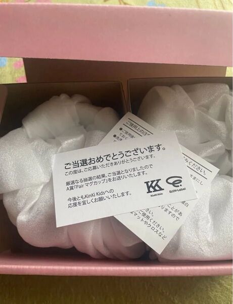【限定お値下げ】KinKi Kids ペアマグカップ A賞 当選品 キンキ 当選 限定