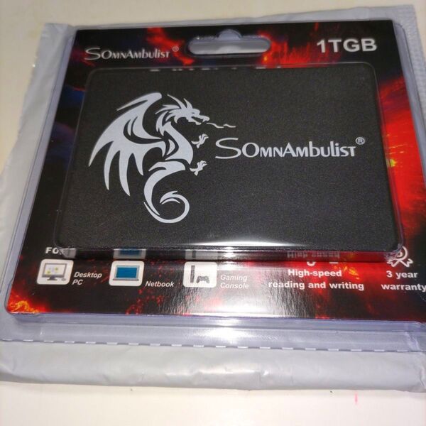 SSD 1TB SOMNAmbulist H650 (黒)SATA2.5インチ新品未使用
