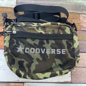 CONVERSE ショルダーバッグ 迷彩柄 メッシュポケット