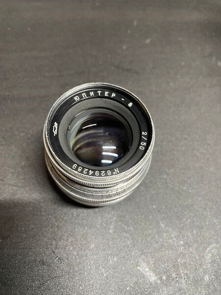 Jupiter-8 50mm f2 ロシアレンズ オールドレンズ m39マウントEマウントへ変換アダプタも付けます。