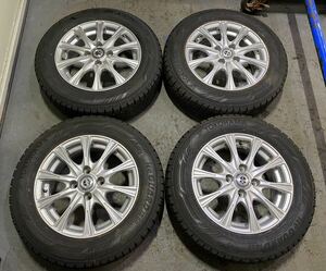 送料無料　175/65R14 82Q（YOKOHAMA）ice GUARD iG60 アルミホイール付き　PCD100 14×4.5J ハブ径72 4穴　C.1