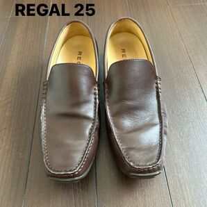 REGAL リーガルローファー茶色サイズ25