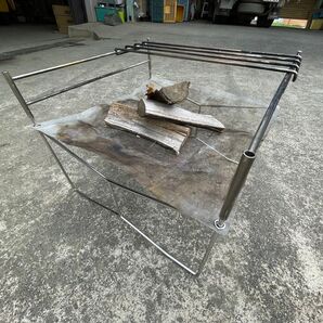 ステンメッシュ焚き火台 キャンピングムーン 45cm×45cm
