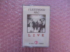  Fleetwood * Mac FLEETWOOD MAC LIVE* cassette tape 