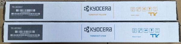 KYOCERA トナーキット TK-8336Y/C 2個セット 新品未開封