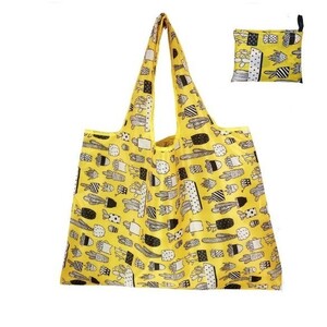 新品 サボテン柄 折りたたみ式 エコバッグ レジ袋有料化 持ち歩き便利