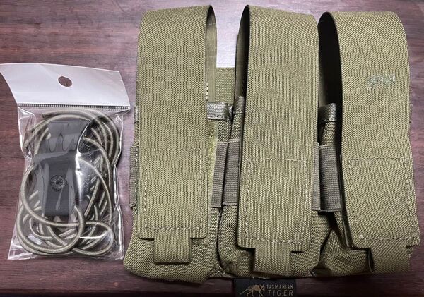TASMANIAN TIGER タスマニアンタイガー MP7 マガジンポーチ RG レンジャーグリーン サバゲー