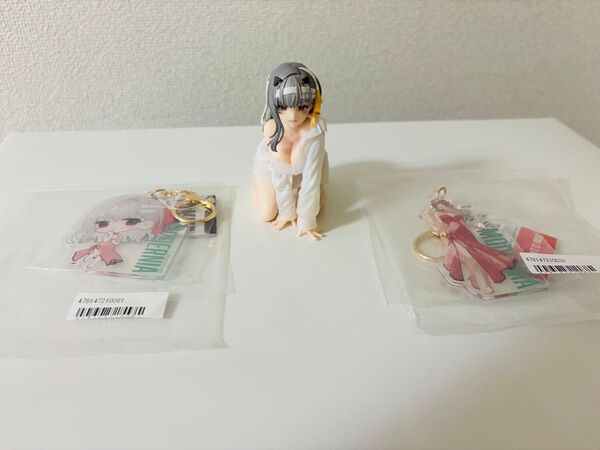 勝利の女神:NIKKE ぬーどるストッパーフィギュア タイトー限定 アクリルキーホルダー モダニア 3点セット
