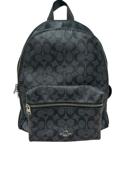 コーチ COACH バックパック リュック シグネチャー ブラウン PVC バックパック リュックサック リュック