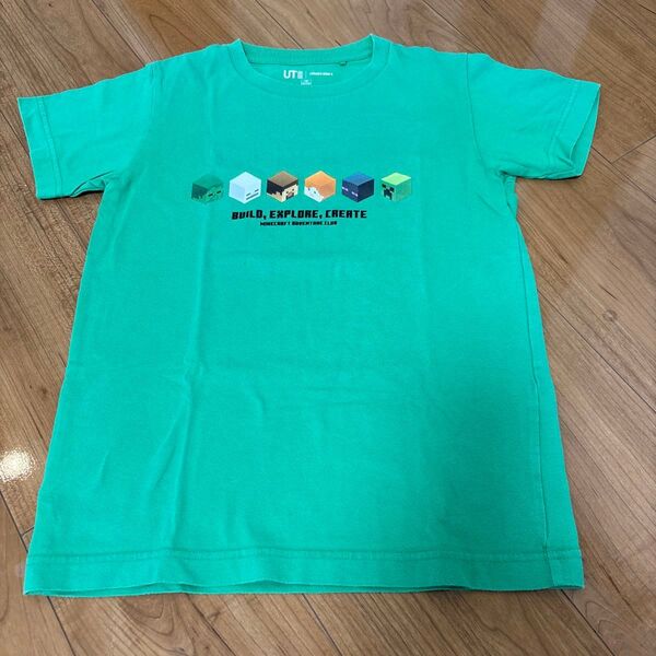 ユニクロ UNIQLO UT マインクラフト Tシャツ キッズ 140