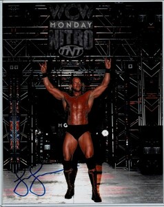  Professional Wrestling * Rex * Roo ga-17 LEAF WRESTLING SIGNED 8x10 autograph autograph photograph 