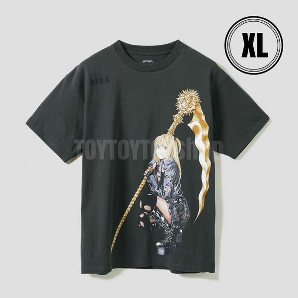 【新品未使用タグ付】graniph グラニフ DEATH NOTE デスノート 弥海砂&レム|ビッグシルエットTシャツ XL