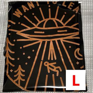 I WANT TO LEAVE メンズ Tシャツ Lサイズ