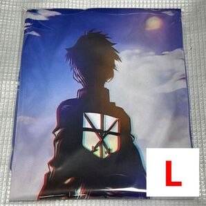 【 未使用 】 進撃の巨人 エレン・イェーガー Tシャツ Lサイズ