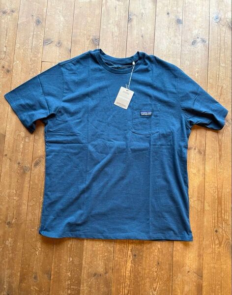 パタゴニア メンズデイリーポケットティー Lサイズ TIDB patagonia