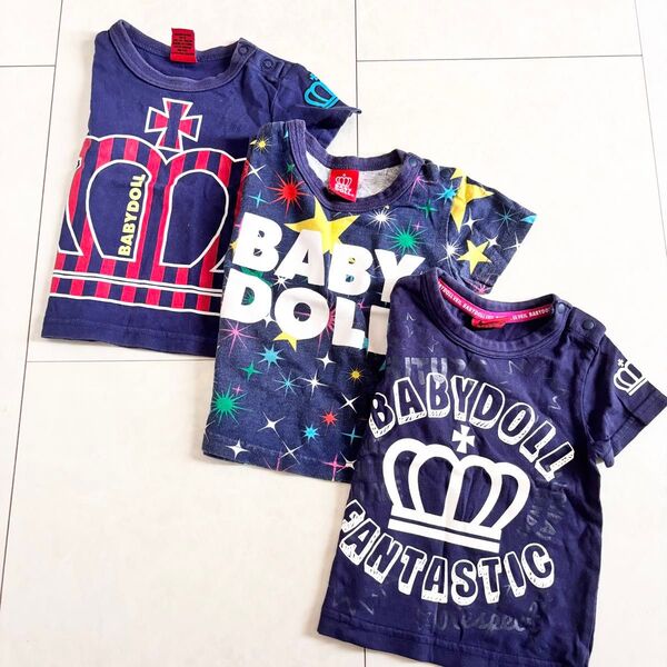 ベビードール 半袖 男の子 80 Tシャツ