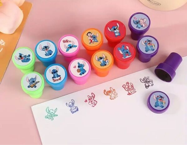 『12個セット』スティッチ スタンプ