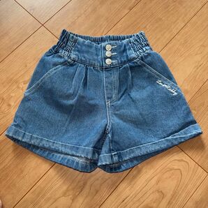 ラブラビ デニムショートパンツ 130サイズ