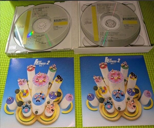 【BEAT EXPRESS-2】 CD 2枚組 安全地帯 バービーボーイズ Epo 原田真二 稲垣潤一 佐野元春 TMN レベッカ