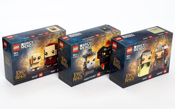 【新品】 レゴ LEGO 40630 40631 40632 ロード・オブ・ザ・リング ブリックヘッズ 3点セット