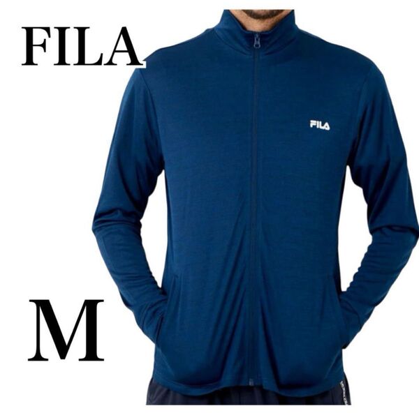 フィラ FILA ラッシュガード UVウェア メンズ Mサイズ 日除け 水陸両用 日焼け対策 スポーツ プール