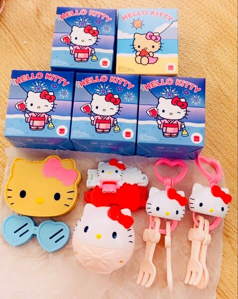 ハッピーセット ハローキティ マクドナルド キティちゃん 第二弾コンプリート サンリオ 5個