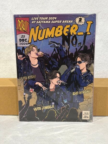 Number_i LIVE TOUR 2024No.1 Blu-ray 初回生産限定盤 特典ポスター