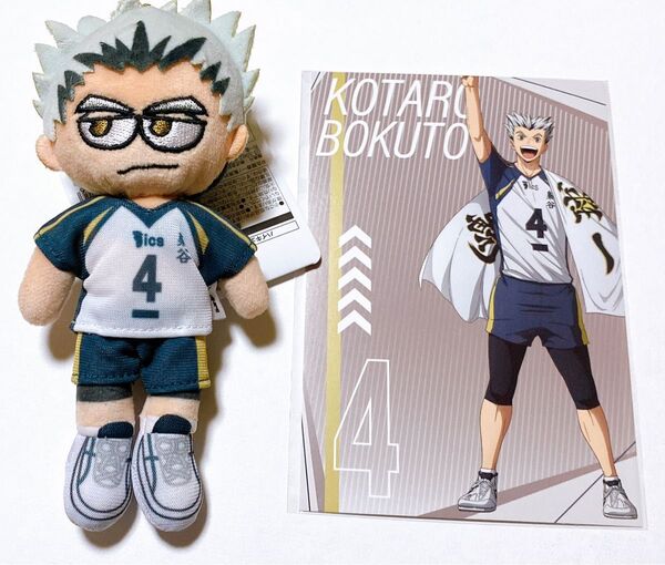 ハイキュー 木兎光太郎 ジロリぬいぐるみ 特典 ポストカード