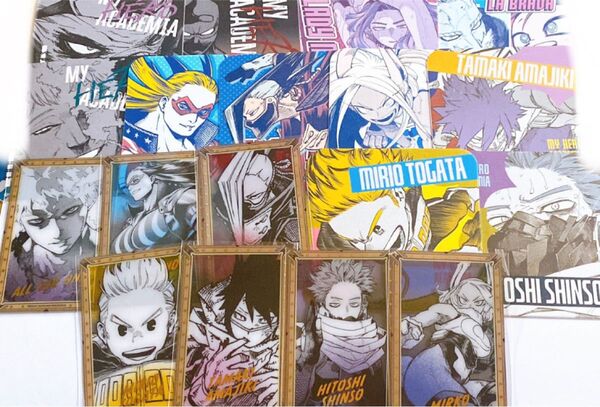 僕のヒーローアカデミア ヒロアカ展 原画展 アートコースター クリアカード