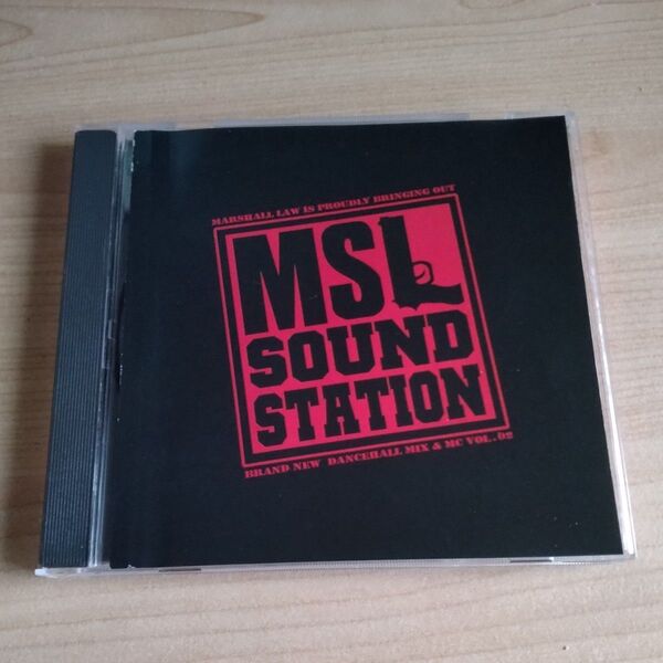 MSL SOUND STATION VOL.2 MARSHALL LAW レゲエ MIX CD KING LIFE STAR